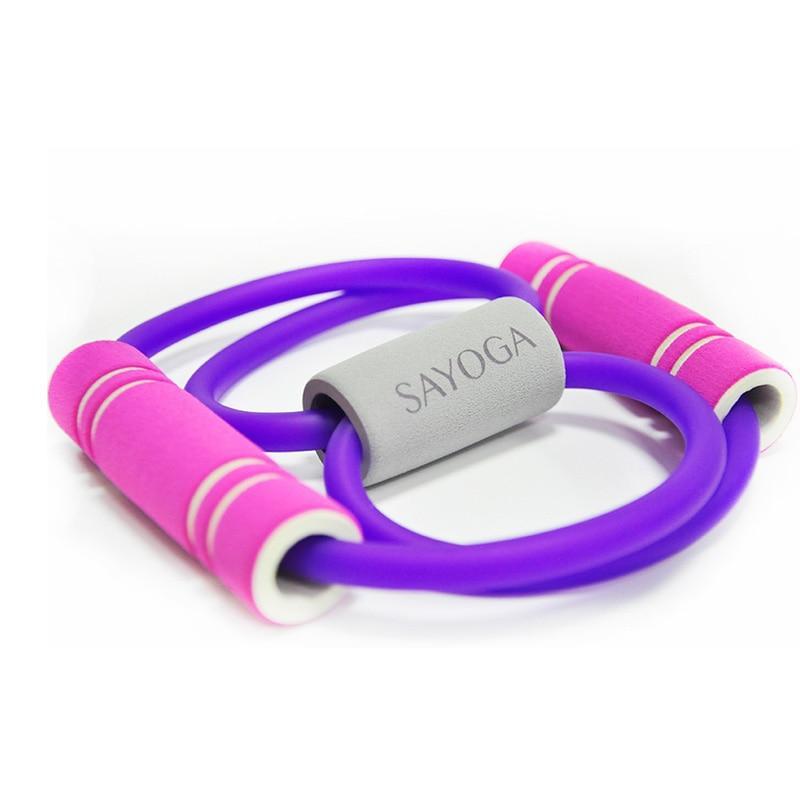 Stretchable Rubber Yoga Rope