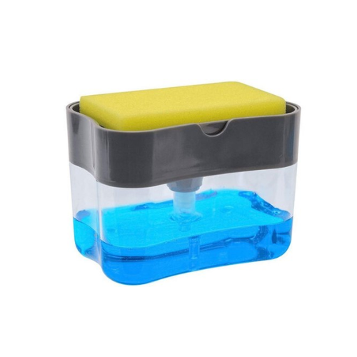 Double Layer Sponge Rack Soap Dispenser