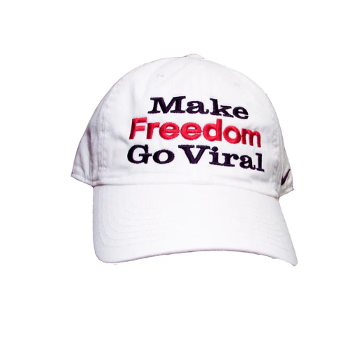 Embroidered Make Freedom Go Viral Hat